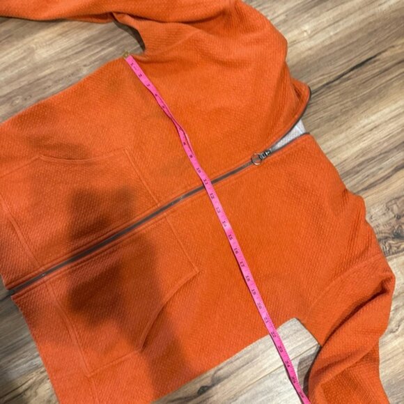 Lululemon All Yours Zip Hoodie *Bubble DotHeathered Brick / White - Picture 11 of 11